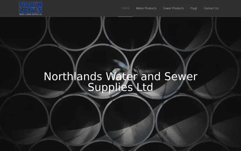 Northlands Water & Sewer Supplies website
