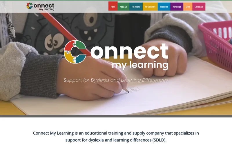 Connect My Learning website